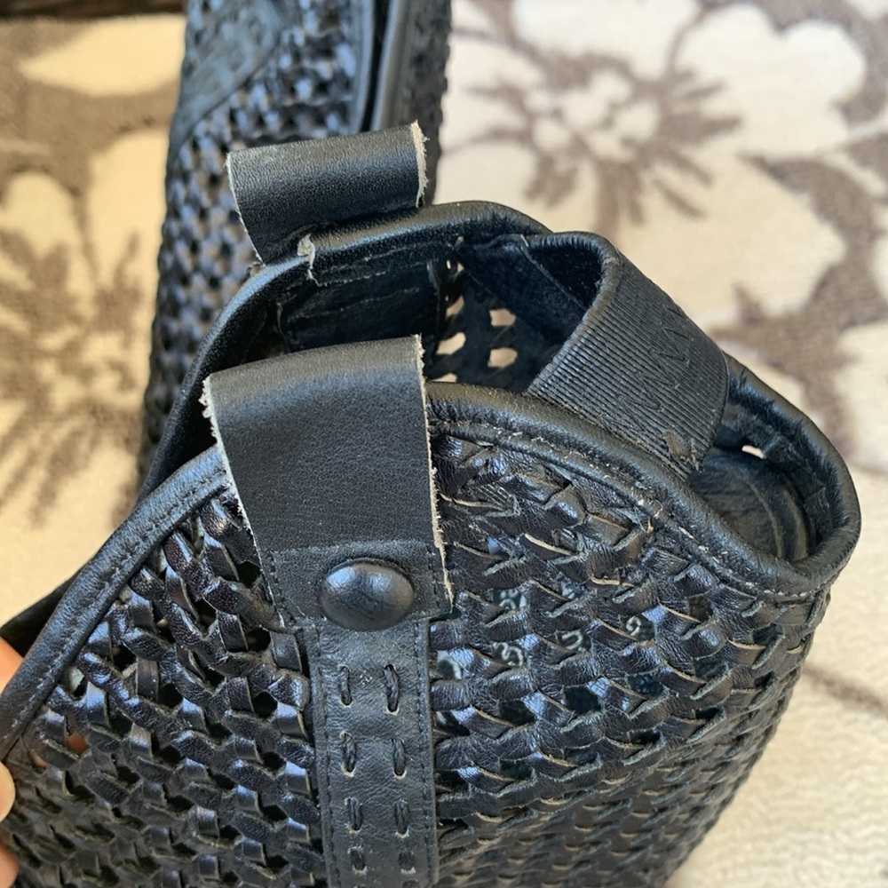 Jeffery Campbell Black Kelsey Women’s Wedge Heel - Picture 8 of 16